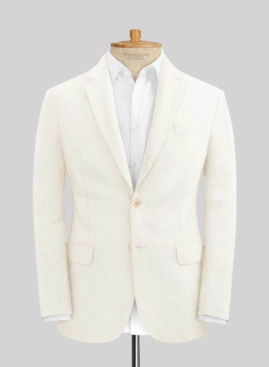 Stylbiella Cream Linen Jacket