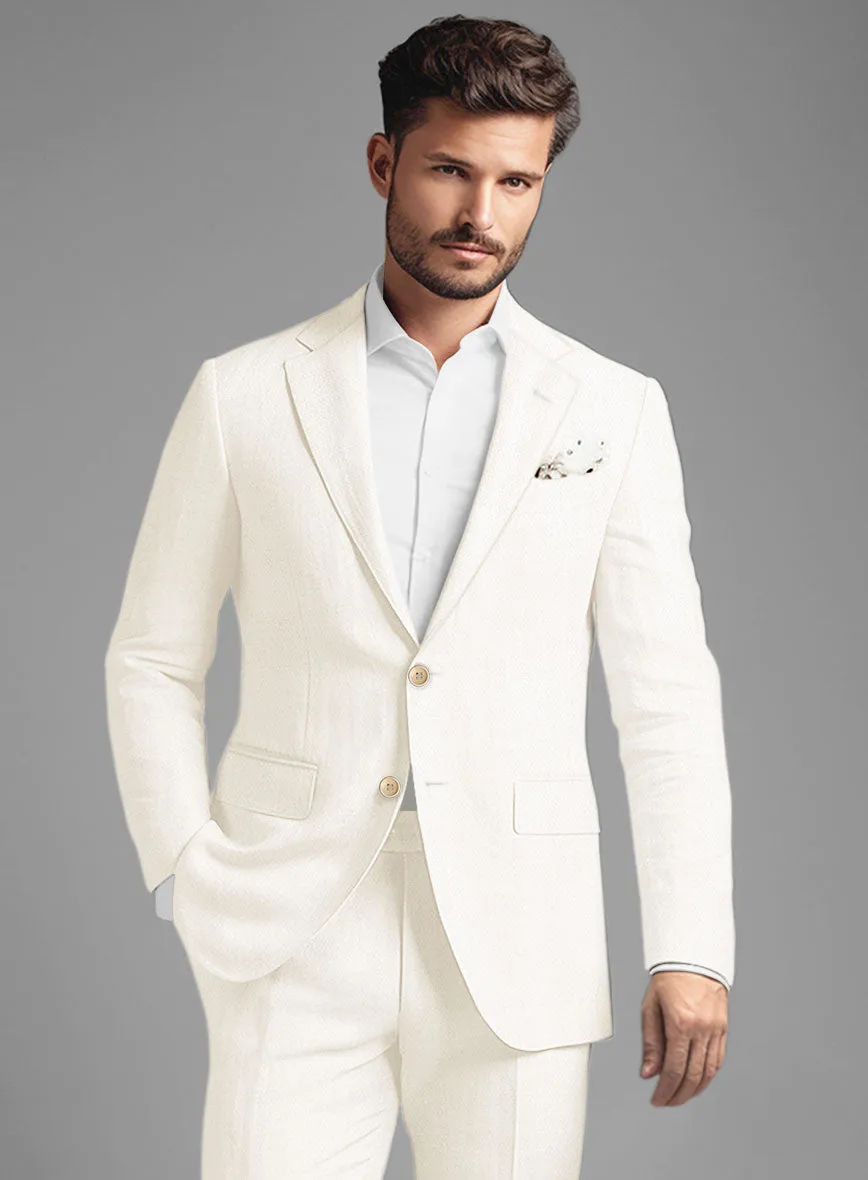 Stylbiella Cream Linen Jacket