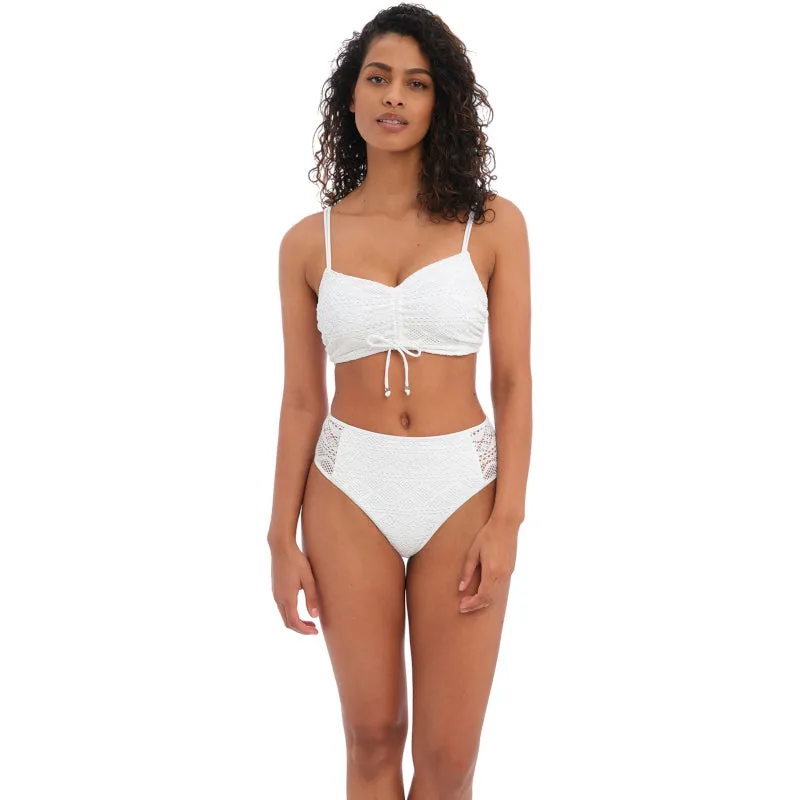 Sundance Bralette Bikini Top White - Freya Swim