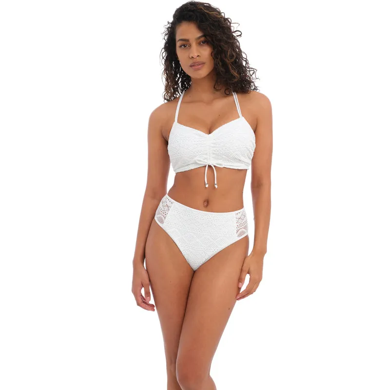 Sundance Bralette Bikini Top White - Freya Swim