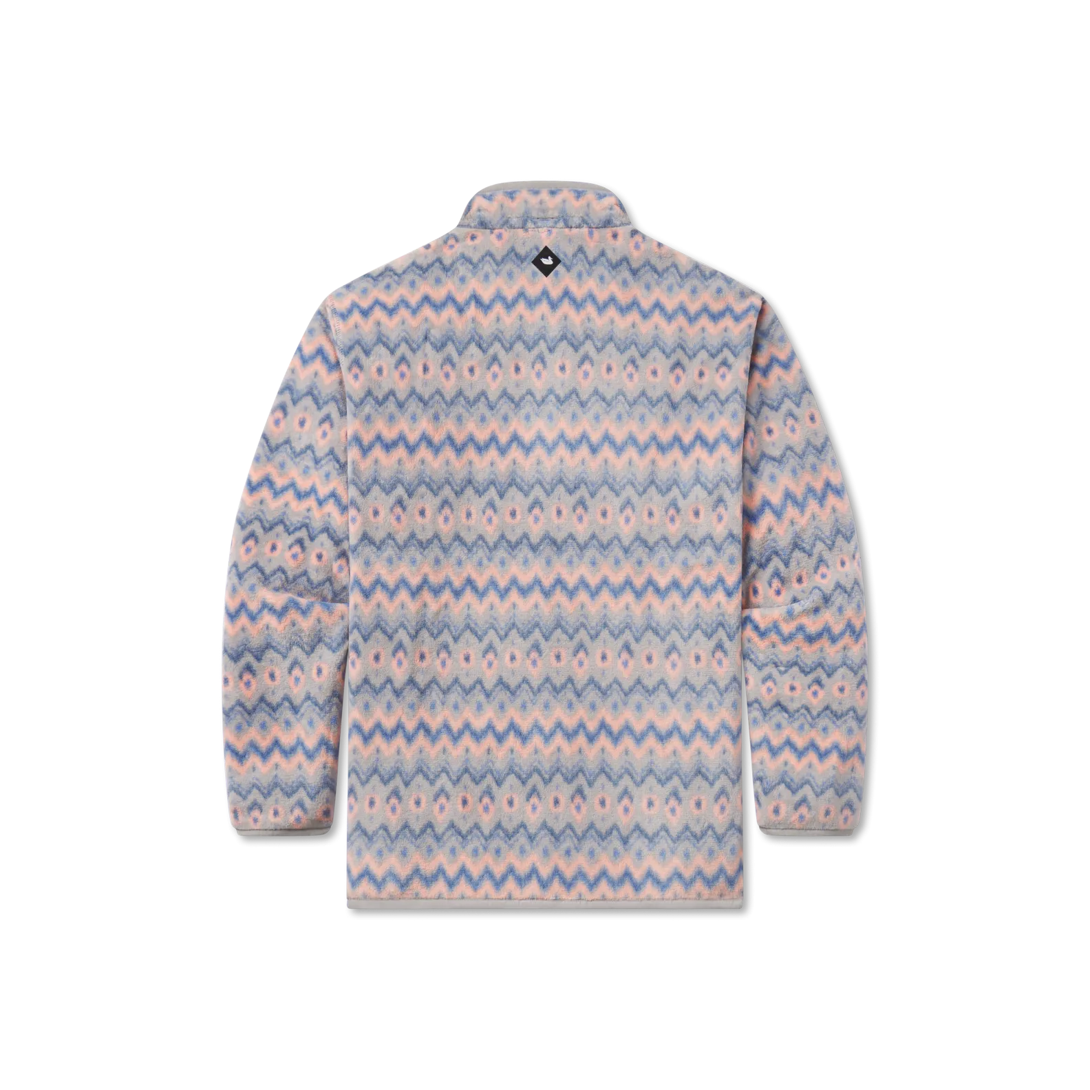 Tangier Ikat Fleece Pullover
