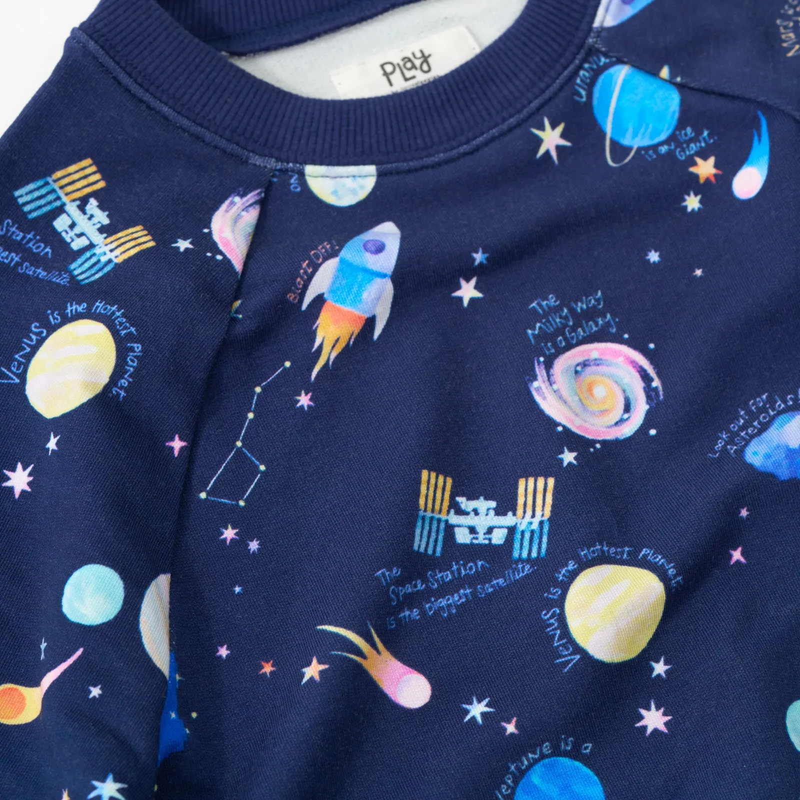 Through My Telescope Crewneck Sweatshirt
