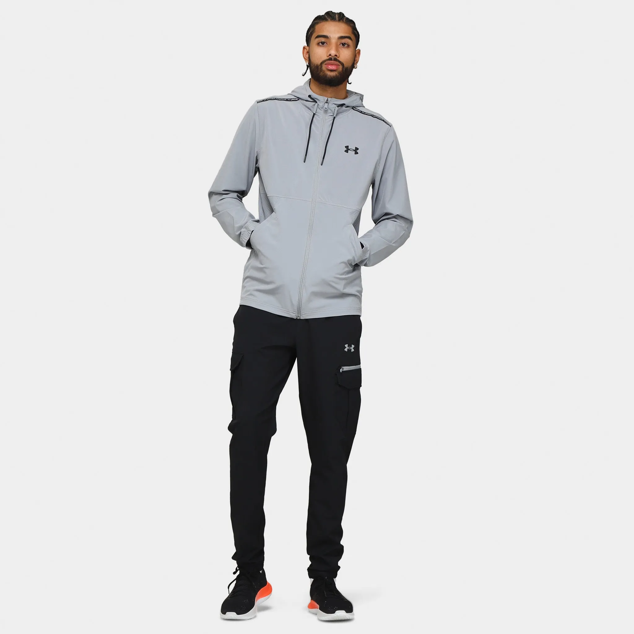 Under Armour Lock-Up Woven Jacket Steel / Black
