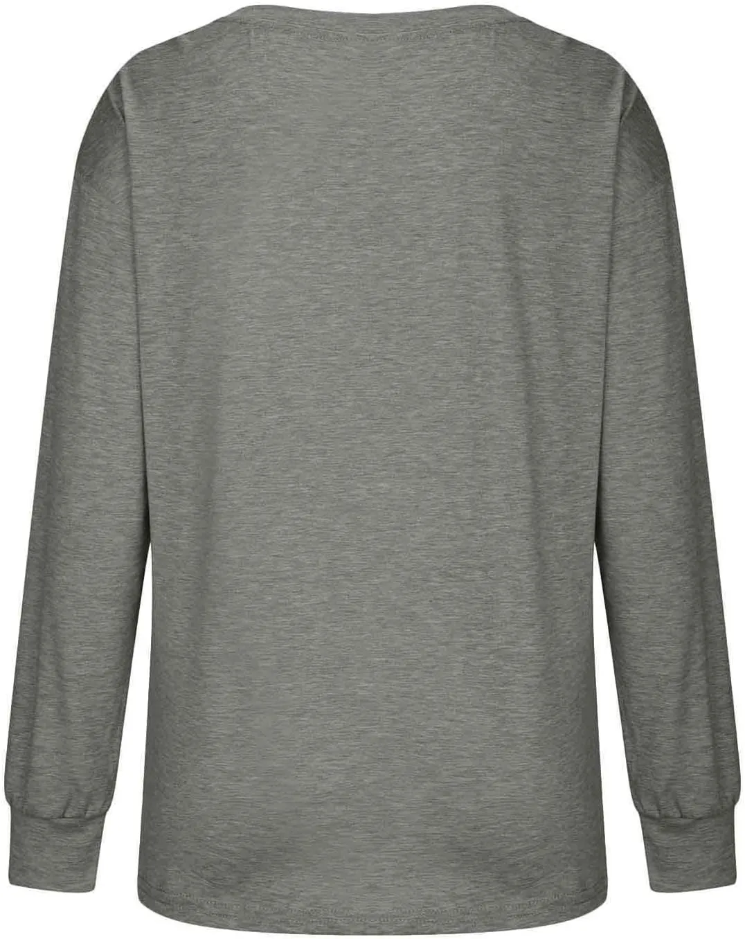 Womens Fashion Blouse Fitted Long Sleeves Crewneck Sweatshirt Solid Color Tops Pullover Casual Loose Hoodies